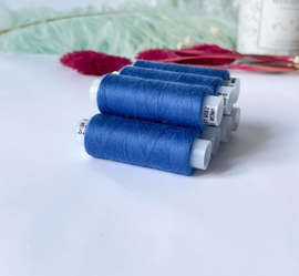 Нитки швейные для трикотажа, Omega 288, синий, №120  200м, 641Н